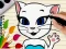Žaidimas Talking Angela Coloring Book internete