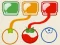 Žaidimas Pick Color Paint Fruits internete