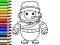 Žaidimas Fall Guys Halloween Coloring Book internete