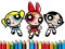 Žaidimas PowerPuff Girls Coloring Book internete