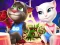 Žaidimas Talking Tom and Angela Coloring internete