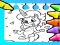 Žaidimas Magical Unicorn Coloring Pages internete