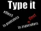 Žaidimas Type it internete