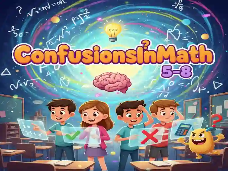 Žaidimas ConfusionsInMath 5-8 internete