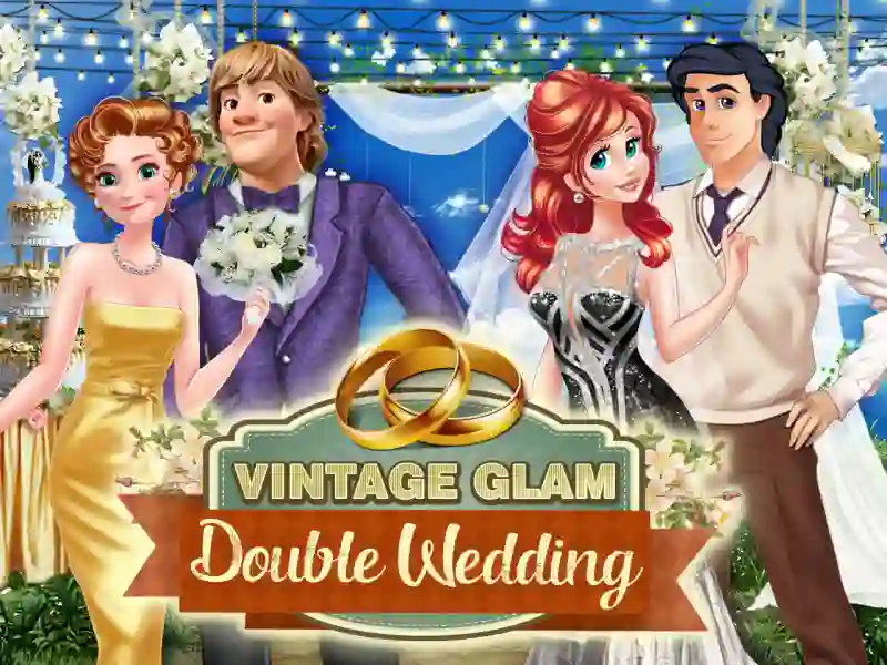 Žaidimas Vintage Glam: Double Wedding internete