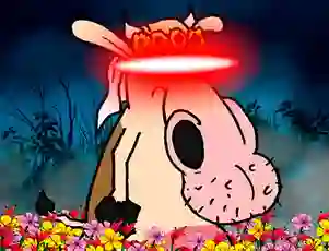 Žaidimas Laser-cow adventure internete