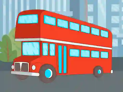 Žaidimas BUS JIGSAW internete