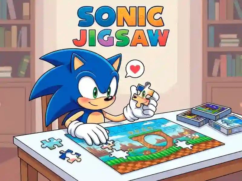 Žaidimas Sonic Jigsaw internete