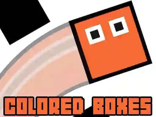 Žaidimas Rotating Colored Boxes internete