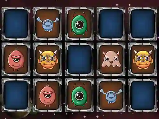 Žaidimas Aliens Memory Game internete