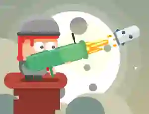 Žaidimas One man invasion internete