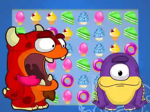 Žaidimas Candy Monster Match 3 internete