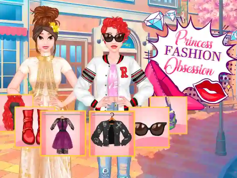 Žaidimas Princess Fashion Obsession internete