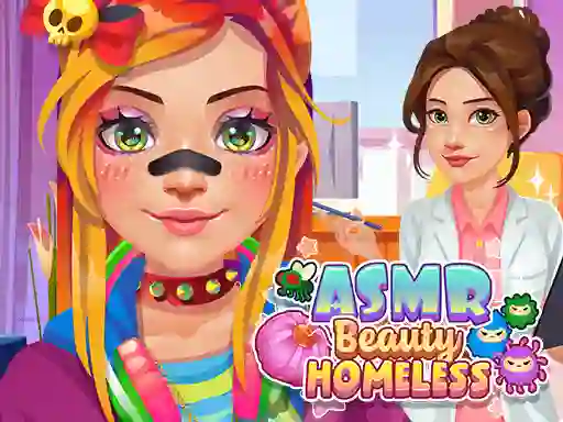 Žaidimas ASMR Beauty Homeless internete