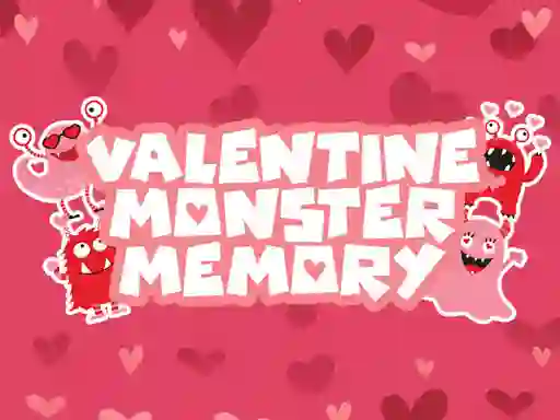 Žaidimas Valentine Monster Memory internete