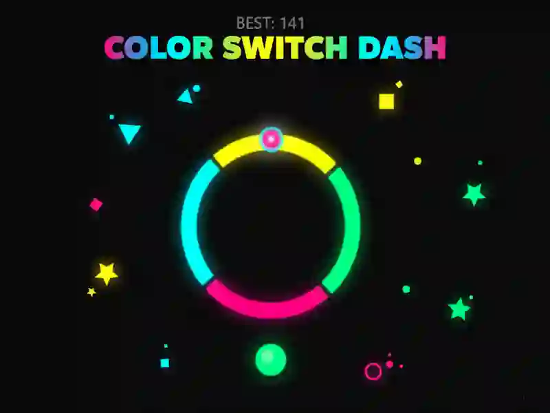 Žaidimas Color Switch Dash internete