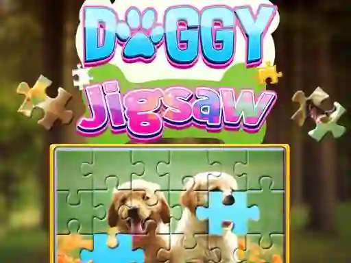 Žaidimas Doggy Jigsaw internete