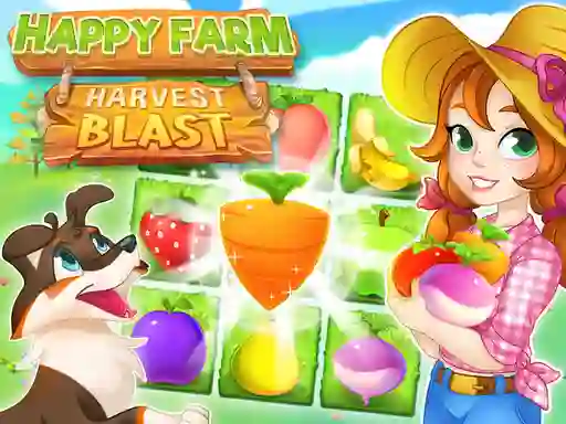 Žaidimas Happy Farm Harvest Blast internete