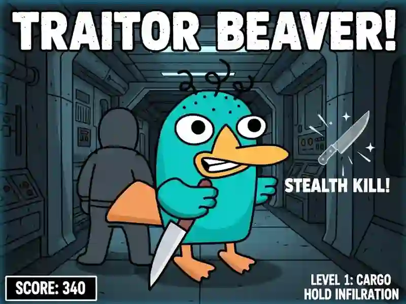 Žaidimas Traitor Beaver! internete