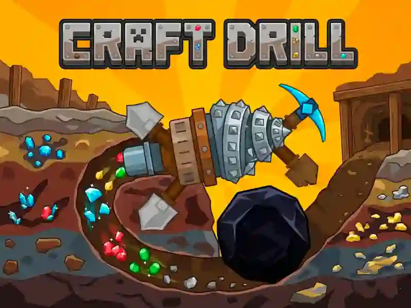 Žaidimas Craft Drill internete