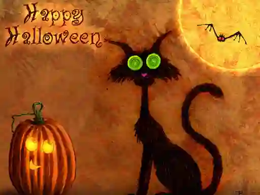 Žaidimas Happy Halloween 2020 Puzzle internete