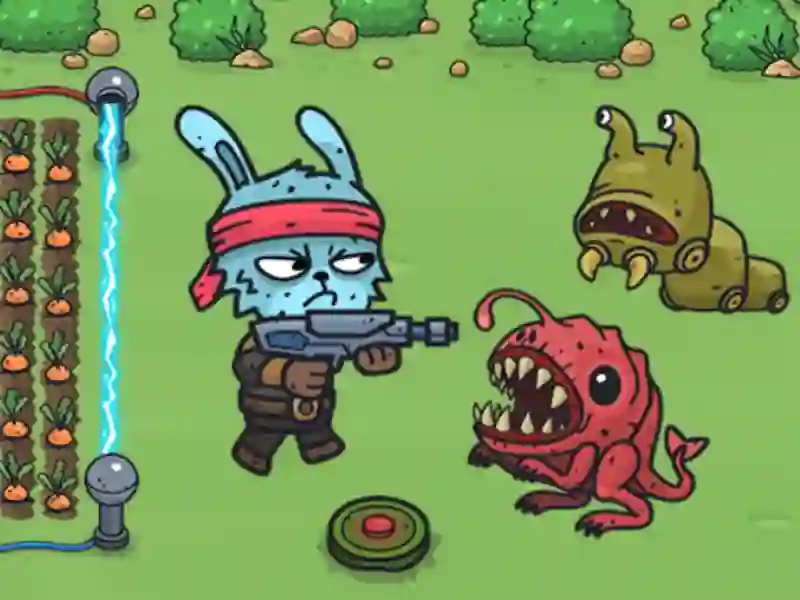 Žaidimas Farm Defense internete
