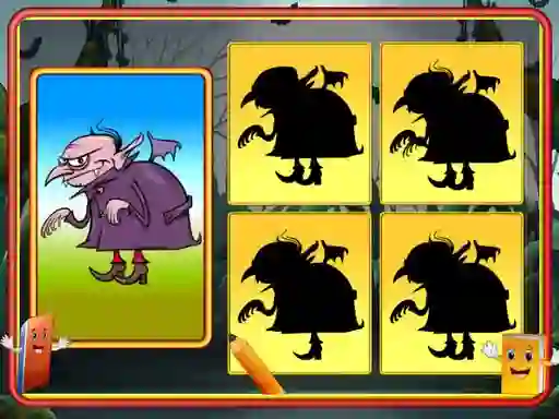 Žaidimas Shadow Match Halloween internete