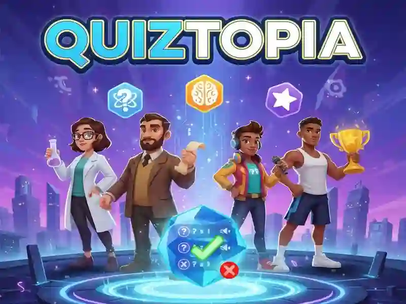 Žaidimas Quiztopia internete