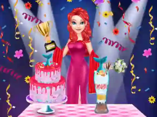 Žaidimas Mermaid Cake Cooking Design internete