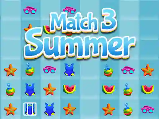 Žaidimas Match 3 Summer internete