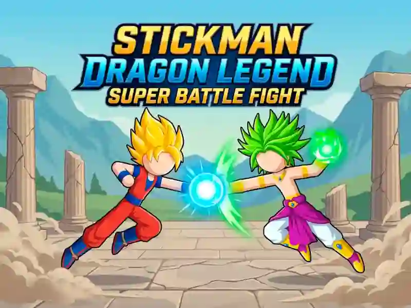 Žaidimas Stickman Dragon Legend Super Battle Fight internete