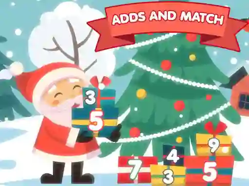 Žaidimas Adds And Match Christmas internete