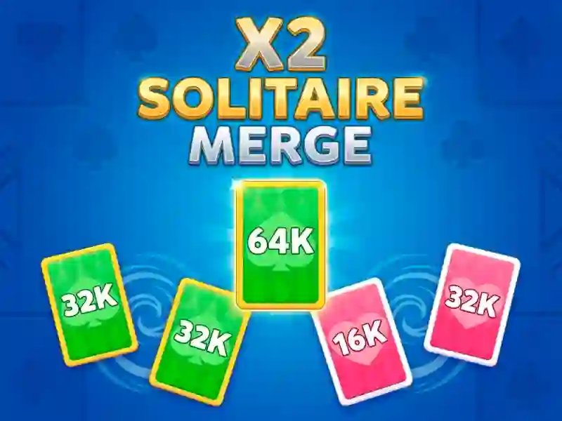 Žaidimas X2 Solitaire Merge internete