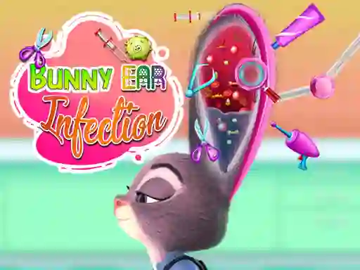 Žaidimas Bunny Ear Infection internete