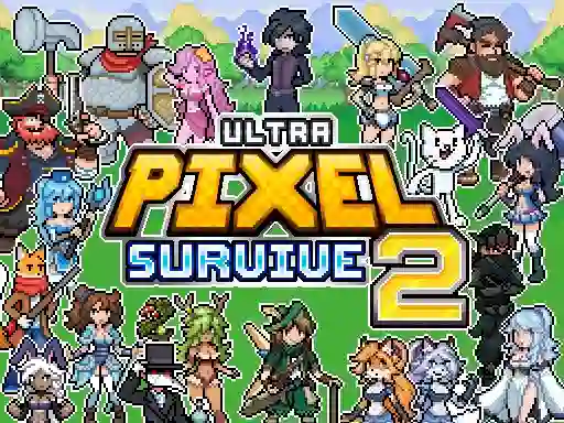 Žaidimas Ultra Pixel Survive 2 internete