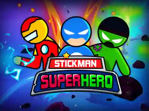 Žaidimas Stickman Super Hero internete