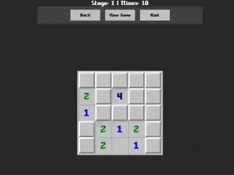 Žaidimas Explainable Minesweeper internete