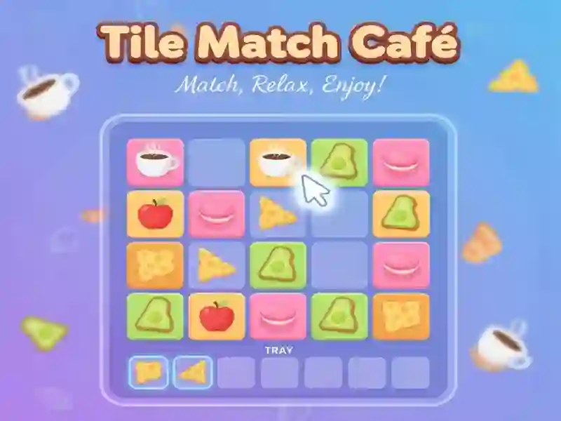 Žaidimas Tile Match Cafe internete