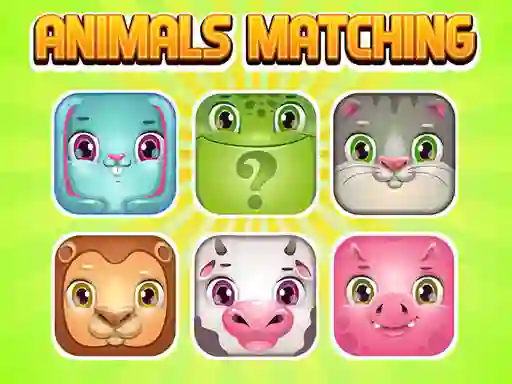 Žaidimas Animals Memory Matching internete