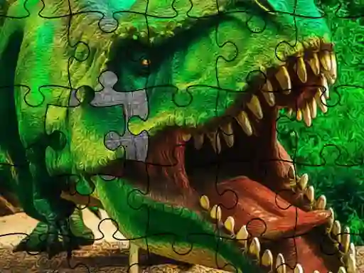 Žaidimas Dino Park Jigsaw internete