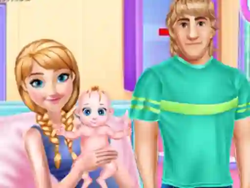 Žaidimas Pregnant Anna and Baby Care internete