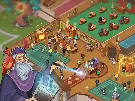 Žaidimas Wizard School internete