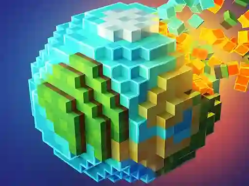 Žaidimas Pixel World internete