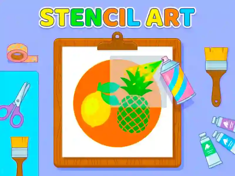 Žaidimas Stencil Art internete