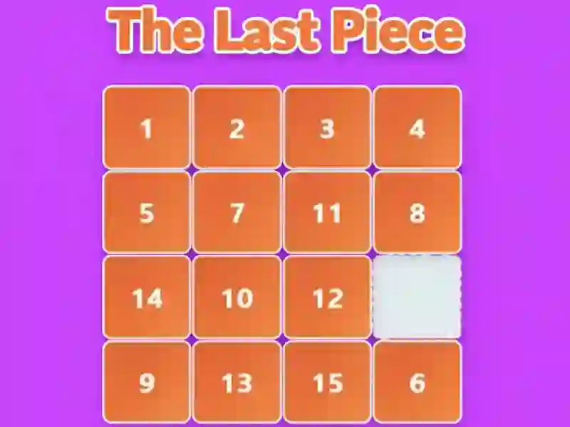 Žaidimas The Last Piece internete