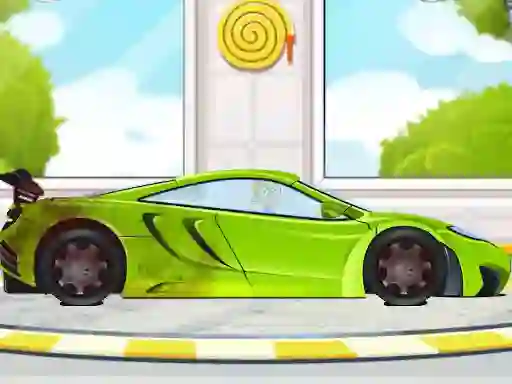 Žaidimas Sports Car Wash 2D internete