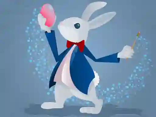 Žaidimas Funny Bunnies Coloring internete
