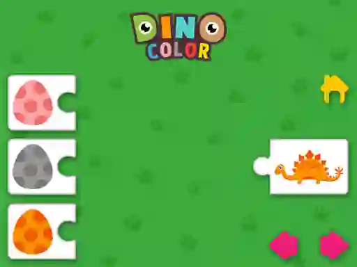 Žaidimas Dino Color internete