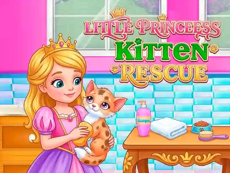 Žaidimas Little Princess Kitten Rescue internete