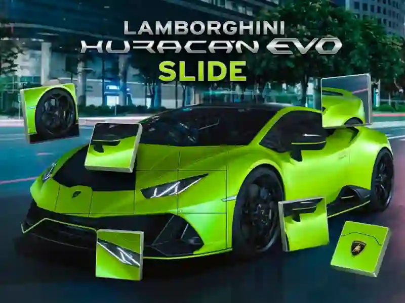 Žaidimas Lamborghini Huracan Evo Slide internete
